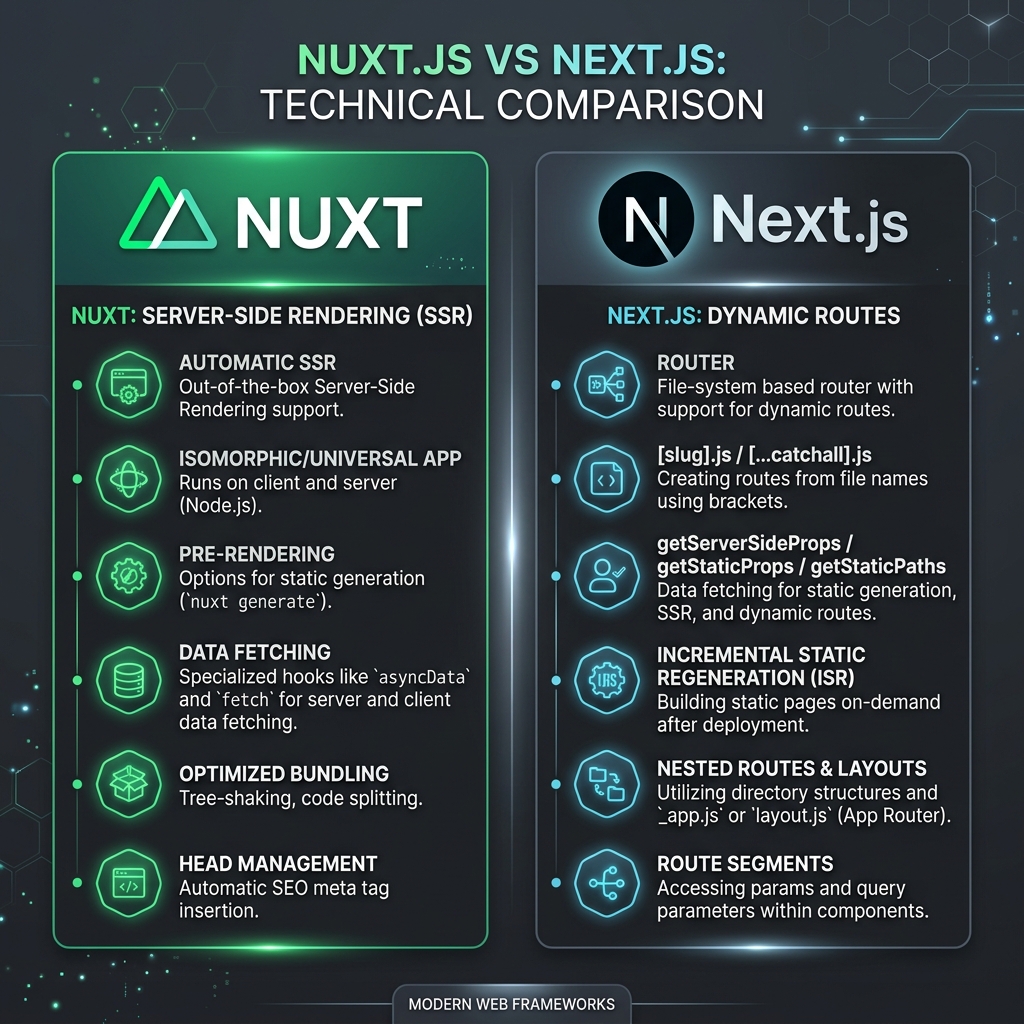 Nuxt vs Next.js: Which Framework to Choose?