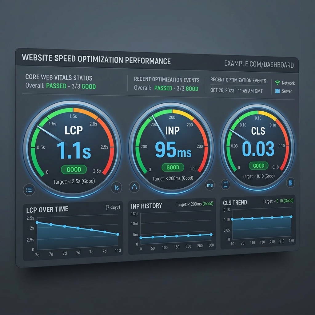 Website Speed and Core Web Vitals